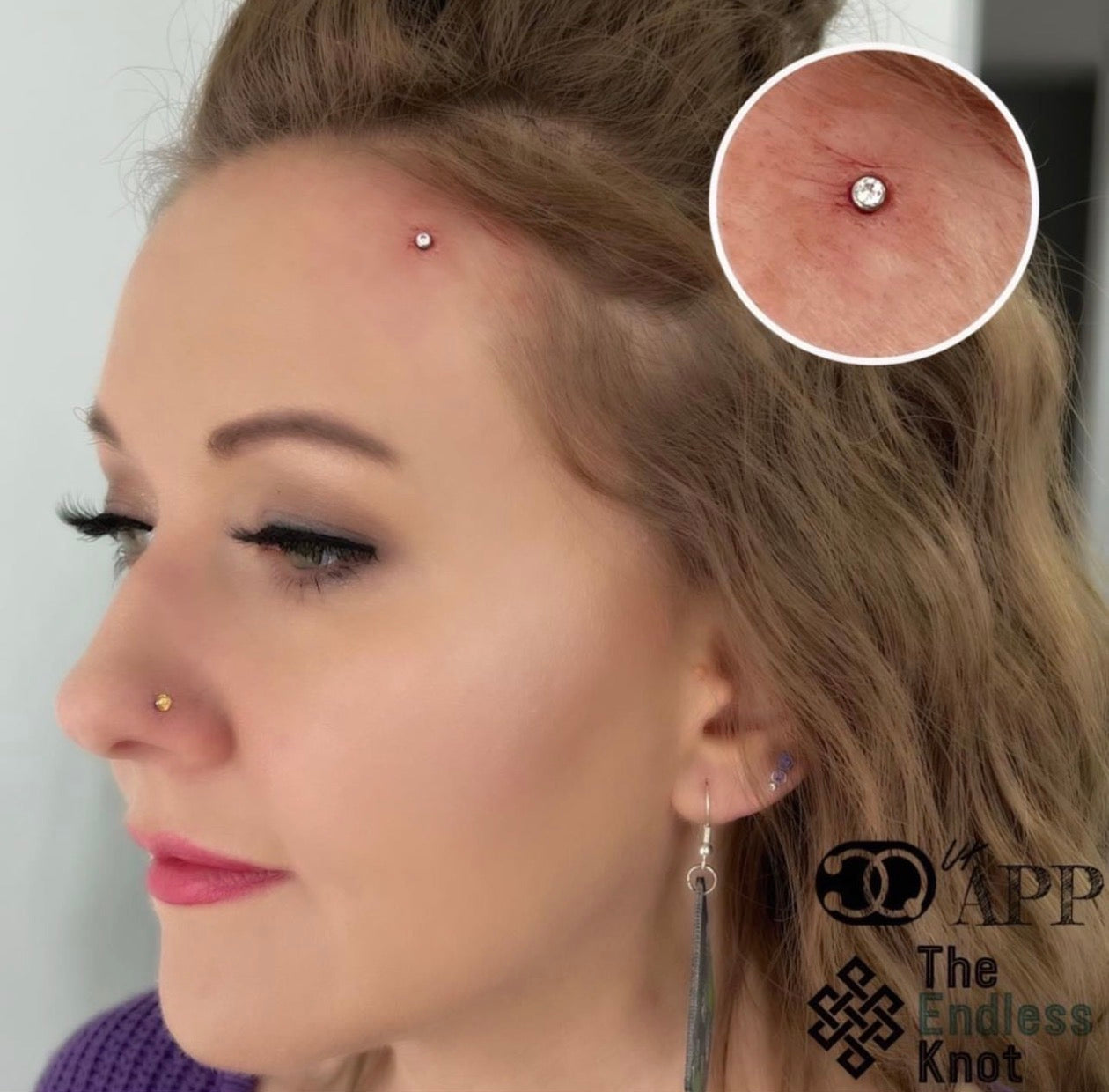 Dermal (One point piercing) / Surface