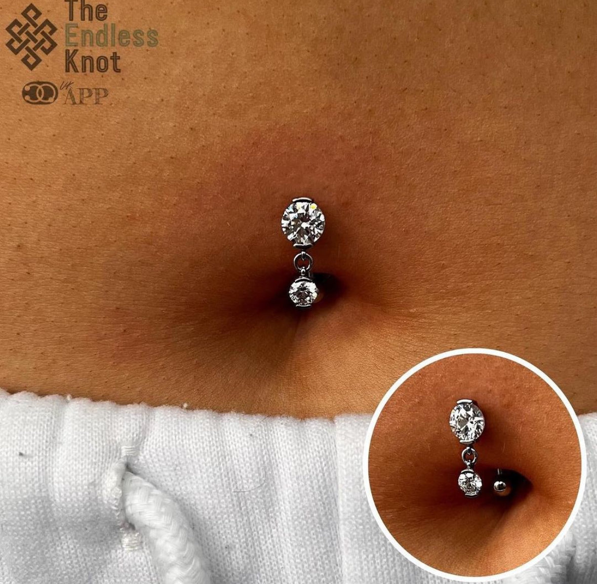 Floating navel curve CZ