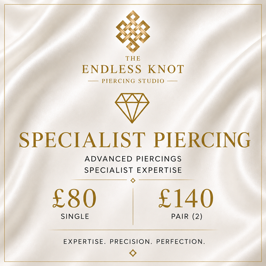 Specialist Piercing Appointment