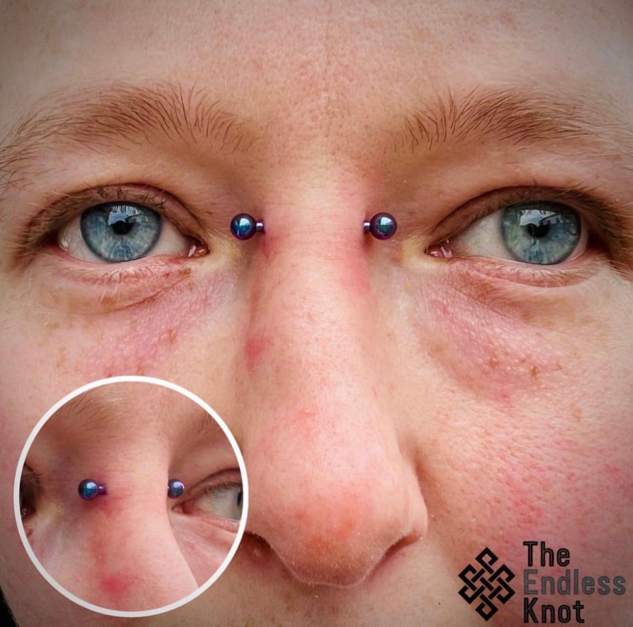 Bridge piercing