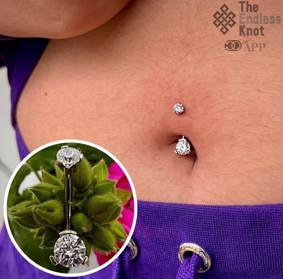 Traditional navel curve CZ