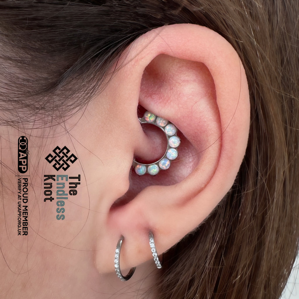 Faux Opal clicker