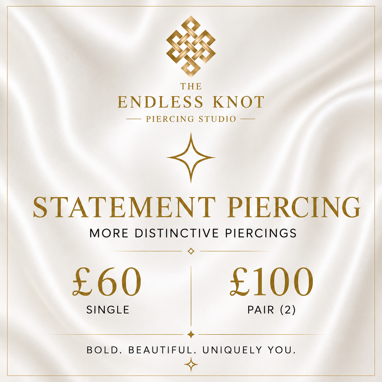 Statement Piercing Appointment