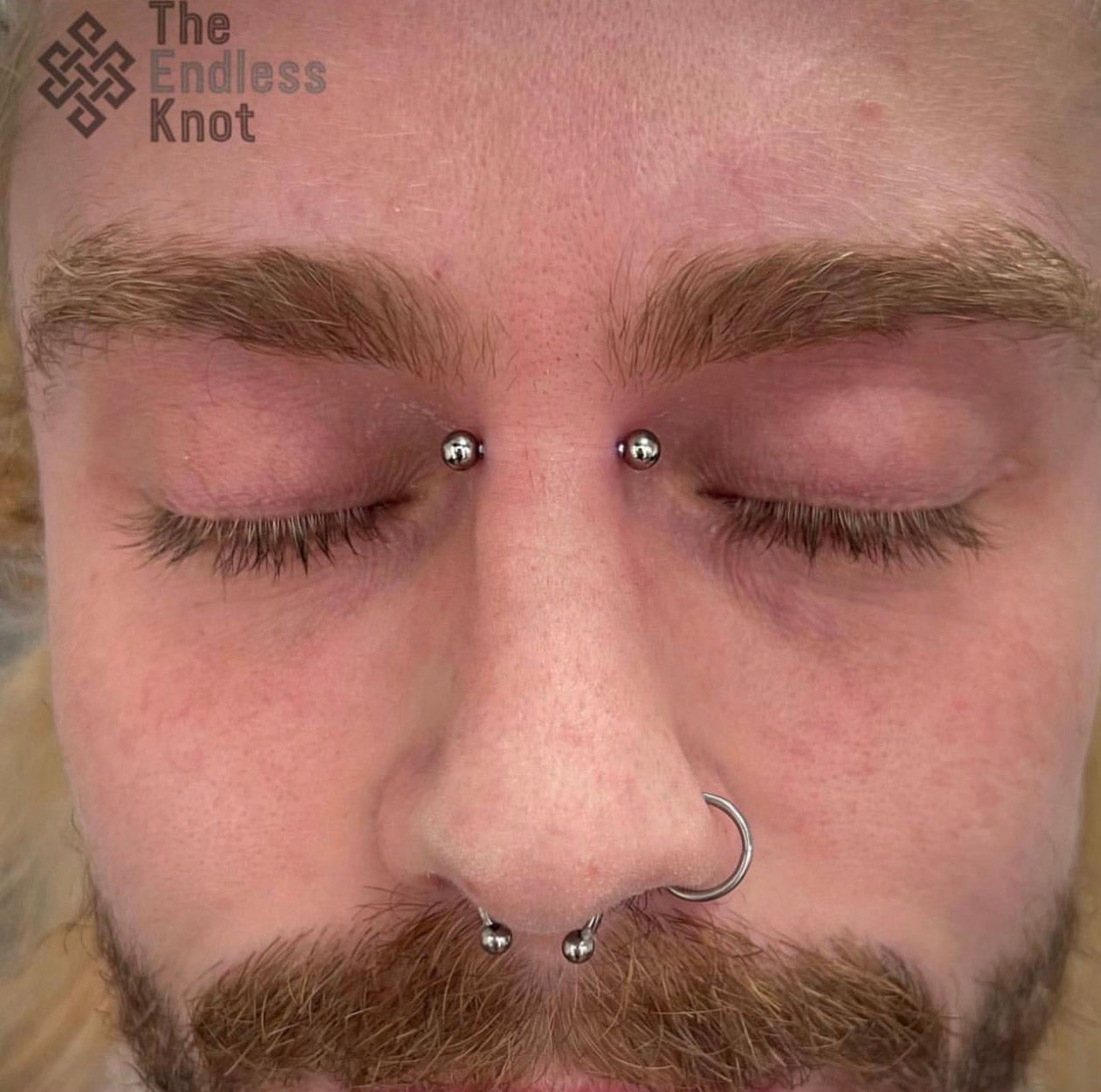 Bridge piercing