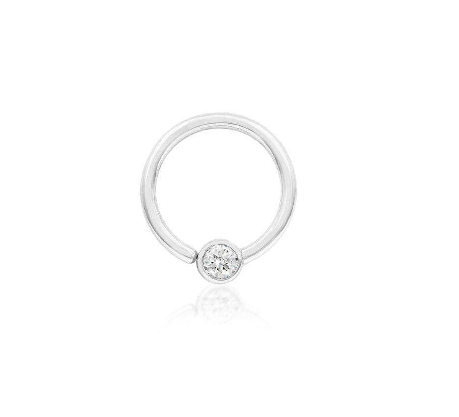 Ring met kubieke sirkonia