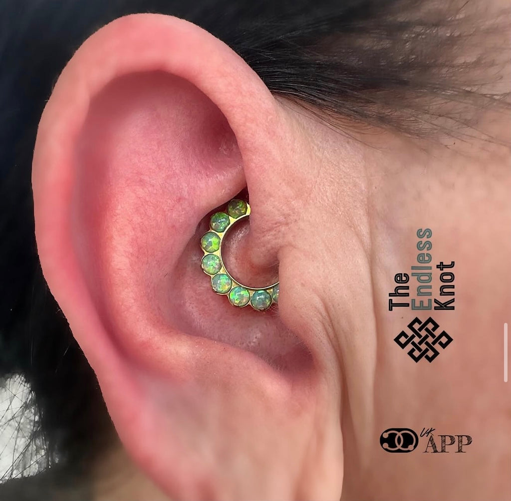Faux Opal clicker