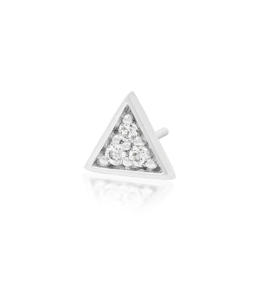 Triangle with 3 CZ stones