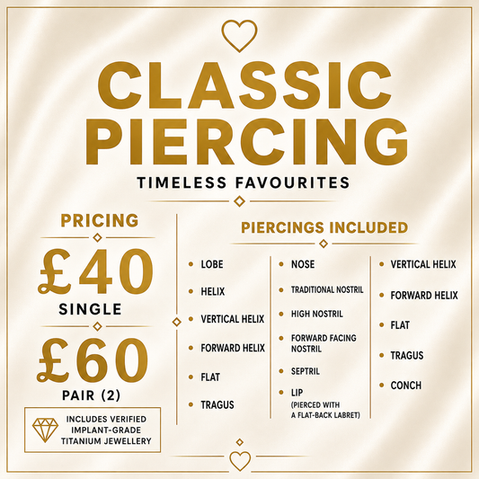 Classic Piercing Appointment