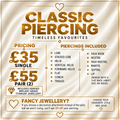 Classic Piercing Appointment