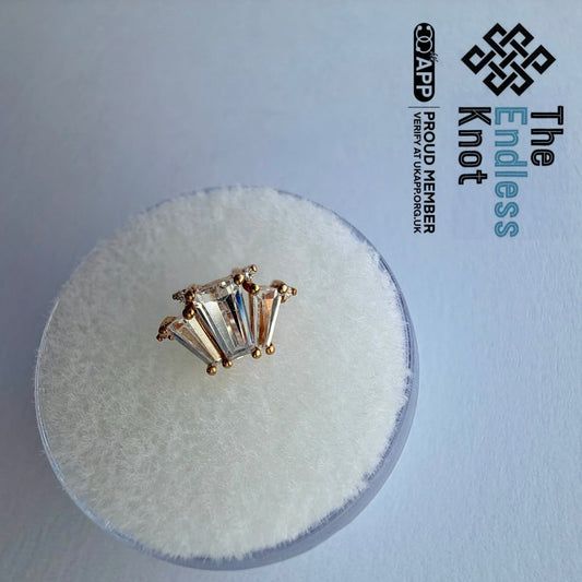 3 baguette stone cluster (Brook)